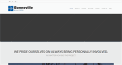 Desktop Screenshot of bonnevillebuilders.com